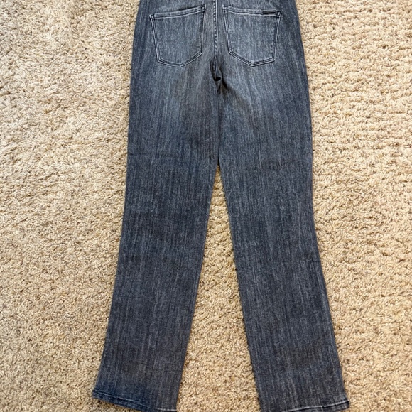 WHBM High Rise Straight Charcoal Wash Women's 0 - Picture 5 of 6